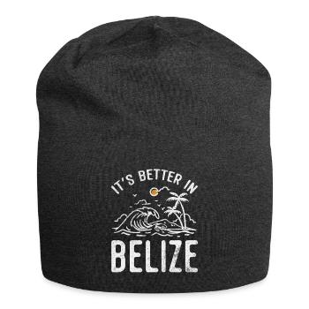 Belize - Jersey-Beanie - Anthrazit - Vorne