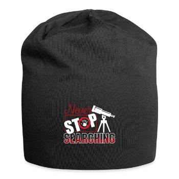 Astronomer Never Stop Searching - Jersey Beanie - black - Front
