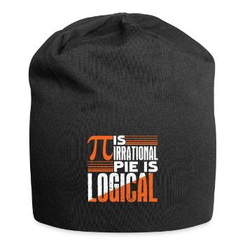 Pi Day Pi Is Irrational - Jersey Beanie - black - Front