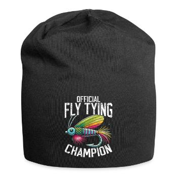 Fly Tying Fly Tying Fly Fishing Fly Fishing - Jersey Beanie - black - Front