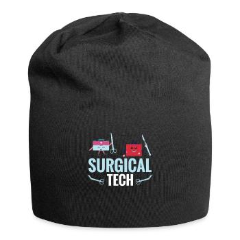 Surgical technology I bring a lot to the table - Jersey Beanie - black - Front