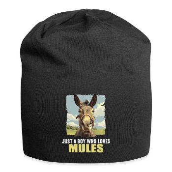 Maultiere Maultier - Jersey-Beanie - Schwarz - Vorne
