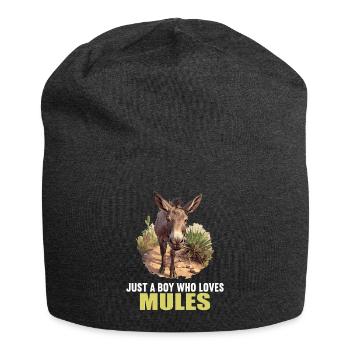 Maultiere Maultier - Jersey-Beanie - Anthrazit - Vorne