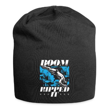 Tremplin Plongée Plongée Plongeurs - Bonnet en jersey - noir - Devant