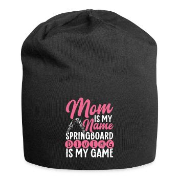 Tremplin Plongée Plongée Plongeurs - Bonnet en jersey - noir - Devant