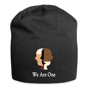 Nous sommes un Diversité Égalité Tolérance - Bonnet en jersey - noir - Devant