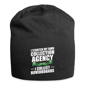 J’ai créé ma propre agence de recouvrement. Je - Bonnet en jersey - noir - Devant