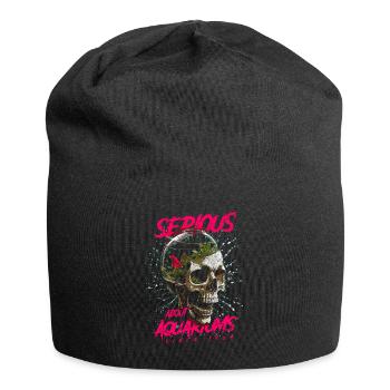Ernst über Aquarien Fischhalter Geburtstag 1964 - Jersey-Beanie - Schwarz - Vorne