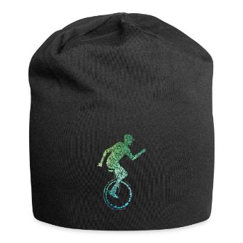 Ce gars adore les monocycles - Bonnet en jersey - noir - Devant