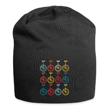 Ce gars adore les monocycles - Bonnet en jersey - noir - Devant