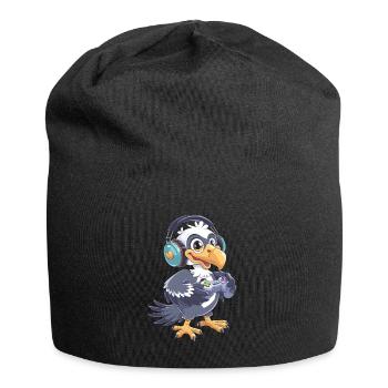 Geier - Jersey-Beanie - Schwarz - Vorne