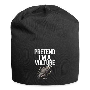 Geier - Jersey-Beanie - Schwarz - Vorne