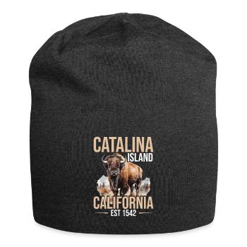 Catalina Island Birthday Crew - Jersey Beanie - charcoal grey - Front