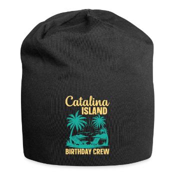 Catalina Island Birthday Crew - Jersey Beanie - black - Front