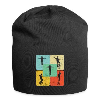 Ce gars adore les monocycles - Bonnet en jersey - noir - Devant