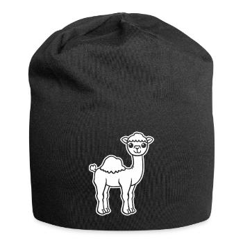 chameau - Bonnet en jersey - noir - Devant