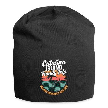 Familienausflug Zur Insel Catalina, Der - Jersey-Beanie - Schwarz - Vorne