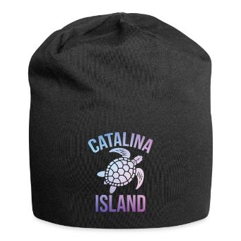 Catalina Island California Est 1542 Tortoise - Jersey-Beanie - Schwarz - Vorne