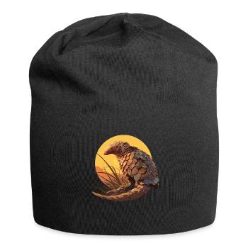 Schuppentiere Pangolin Schuppentier - Jersey-Beanie - Schwarz - Vorne