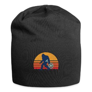 Dieser Typ Liebt Die Einheitlichkeit Von Bigfoot - Jersey-Beanie - Schwarz - Vorne