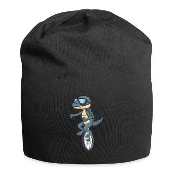 Ce gars adore les monocycles Dino - Bonnet en jersey - noir - Devant