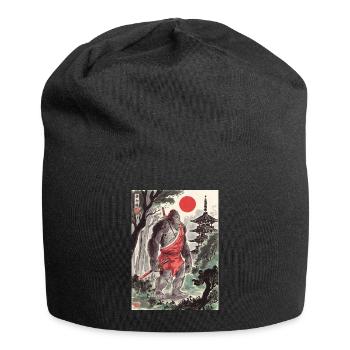 Samurai - Jersey-Beanie - Schwarz - Vorne