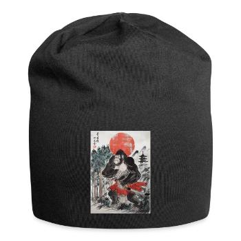 Samurai - Jersey-Beanie - Schwarz - Vorne