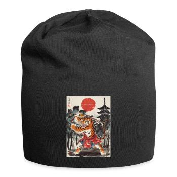 Samurai - Jersey-Beanie - Schwarz - Vorne