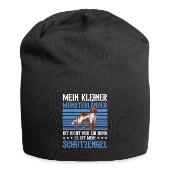 Le petit Münsterlander n’est pas qu’un chien - Bonnet en jersey - noir - Devant