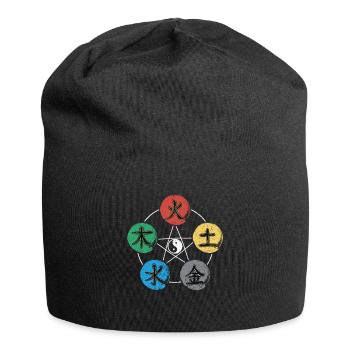 Catch Song Flower Losing Go And Deep - Jersey Beanie - black - Front