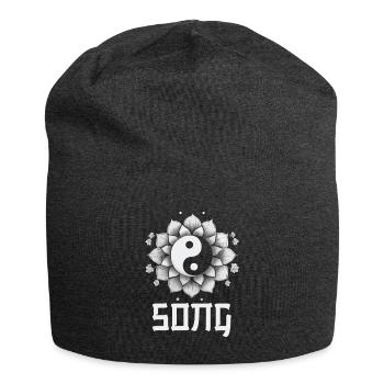 Catch Song Flower Losing Go And Deep - Jersey Beanie - charcoal grey - Front