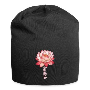 Catch Song Flower Losing Go And Deep - Jersey Beanie - black - Front