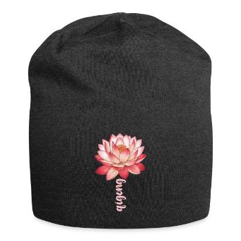 Catch Song Flower Losing Go And Deep - Jersey Beanie - charcoal grey - Front