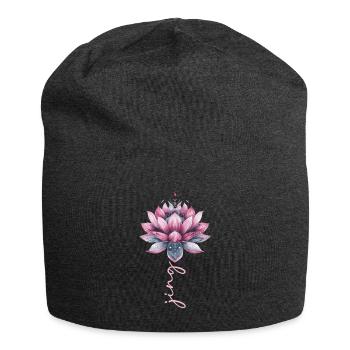 Catch Song Flower Losing Go And Deep - Jersey Beanie - charcoal grey - Front