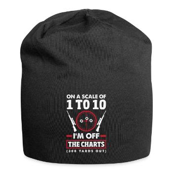 Cat Fat Fat Cat Humor Meme - Jersey Beanie - black - Front