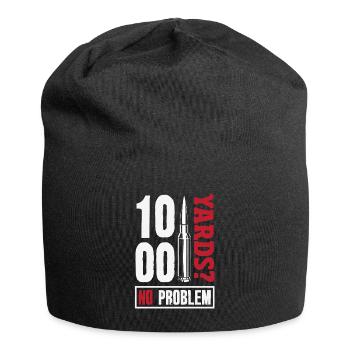 Cat Fat Fat Cat Humor Meme - Jersey Beanie - black - Front
