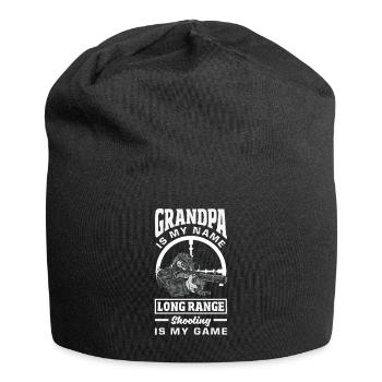 Cat Fat Fat Cat Humor Meme - Jersey Beanie - black - Front