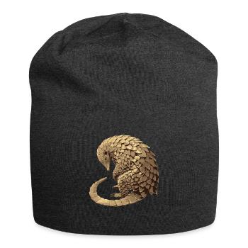 Schuppentiere Pangolin Schuppentier - Jersey-Beanie - Anthrazit - Vorne