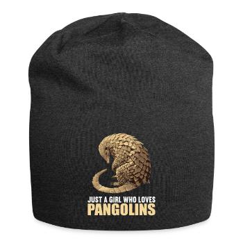 Schuppentiere Pangolin Schuppentier - Jersey-Beanie - Anthrazit - Vorne