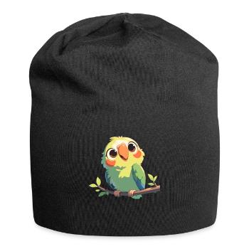 Perroquet Perroquet Perroquet - Bonnet en jersey - noir - Devant