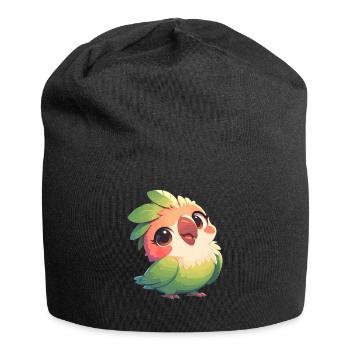 Perroquet Perroquet Perroquet - Bonnet en jersey - noir - Devant