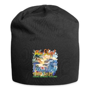 Aw Ship It s A Family Trip 2025 - Jersey-Beanie - Schwarz - Vorne