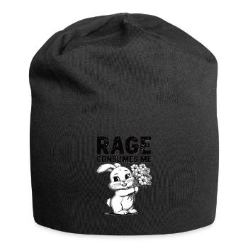 Rage Consumes Me Rabbit - Jersey Beanie - black - Front