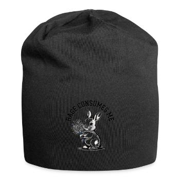 Rage Consumes Me Rabbit - Jersey Beanie - black - Front