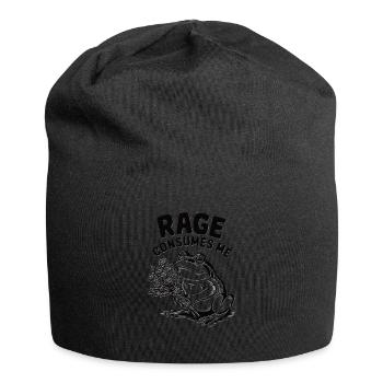 Rage Consumes Me Frog Toad - Jersey Beanie - black - Front