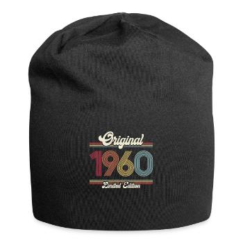 Original 1960 - 65 Geburtstag Männer Frauen Retro - Jersey-Beanie - Schwarz - Vorne