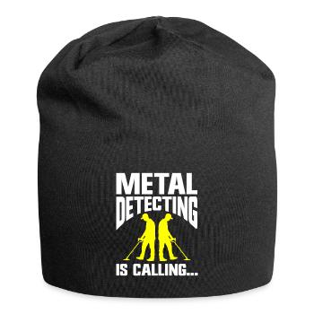 Metal Detectorist Metal Detecting - Jersey Beanie - black - Front