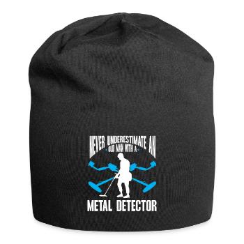 Metal Detectorist Metal Detecting - Jersey Beanie - black - Front
