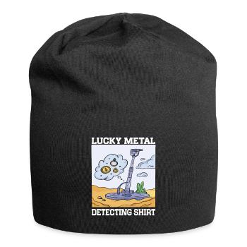 Metal Detectorist Metal Detecting - Jersey Beanie - black - Front