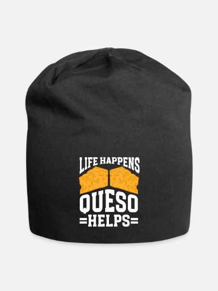 Cheese Making Cheese Lover - Jersey-Beanie - Schwarz